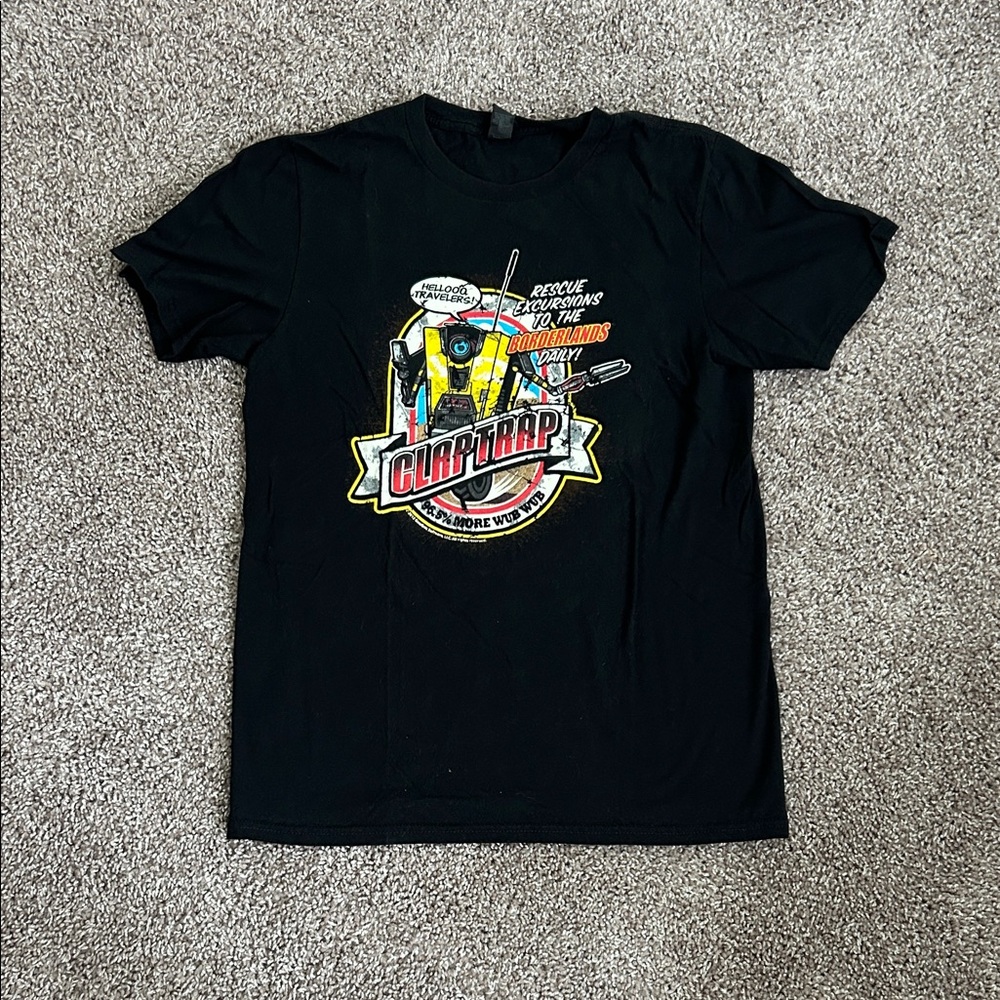 Borderlands Claptrap Graphic T-Shirt